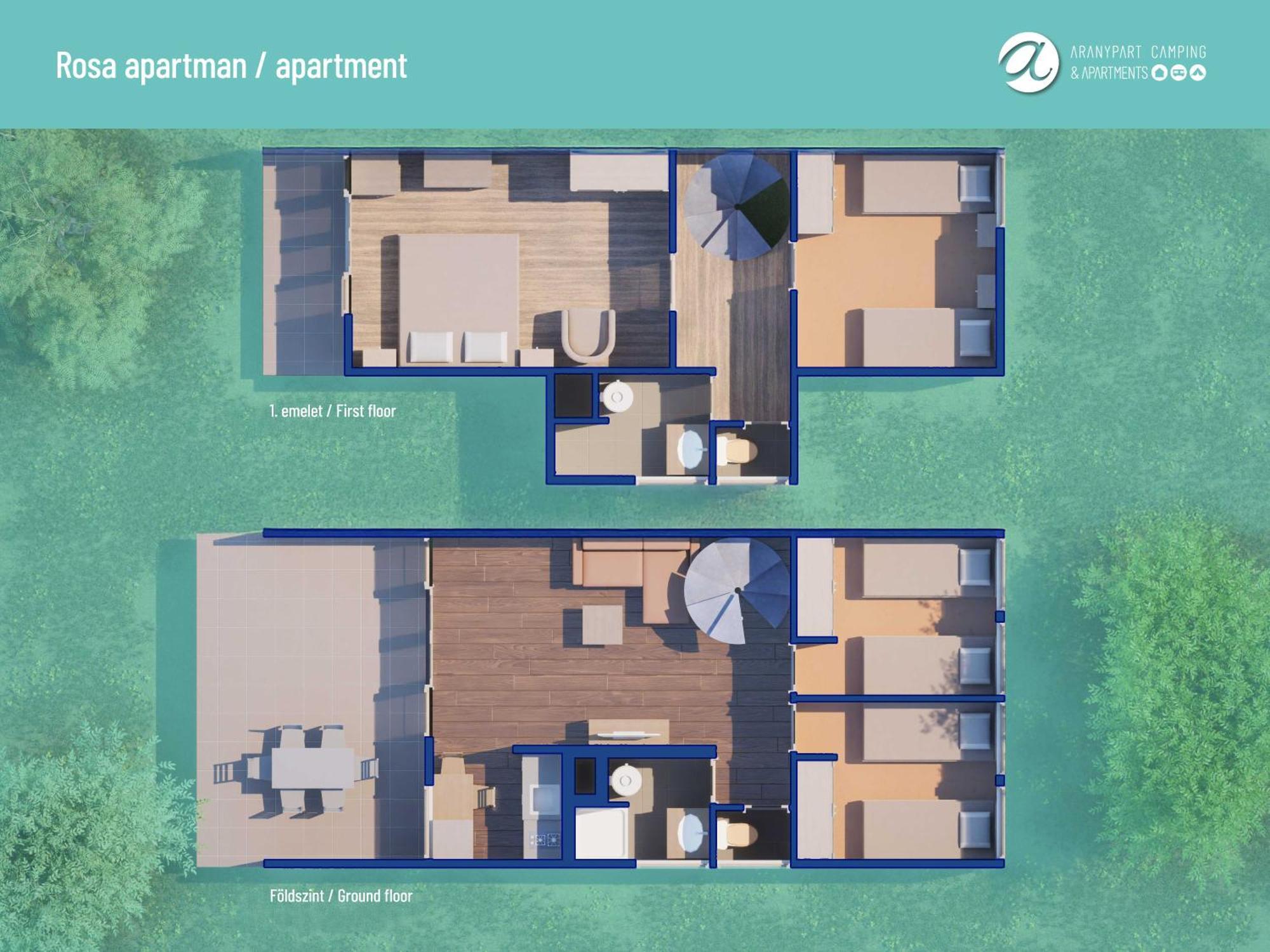 Aranypart Camping & Apartments Сиофок Екстериор снимка