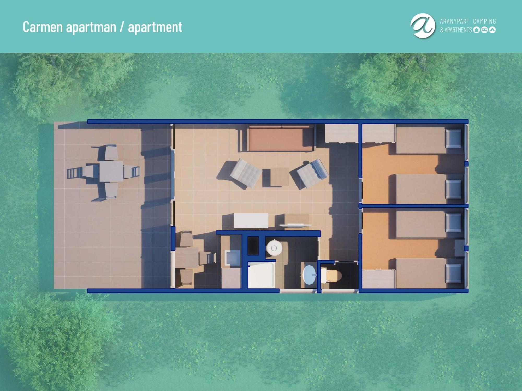 Aranypart Camping & Apartments Сиофок Екстериор снимка
